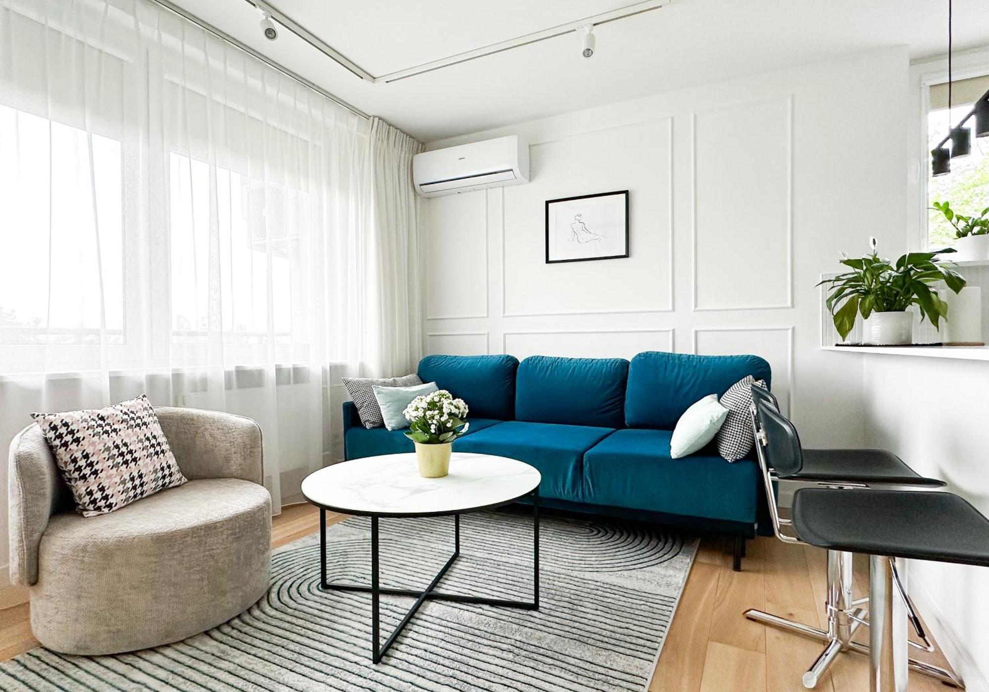 Stylowy Apartament Przy Metrze วอร์ซอ ภายนอก รูปภาพ